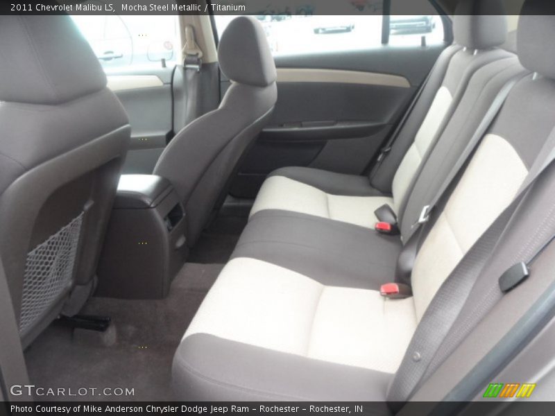 Mocha Steel Metallic / Titanium 2011 Chevrolet Malibu LS
