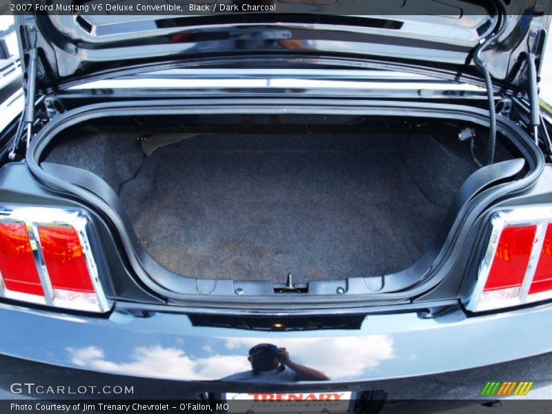 Black / Dark Charcoal 2007 Ford Mustang V6 Deluxe Convertible