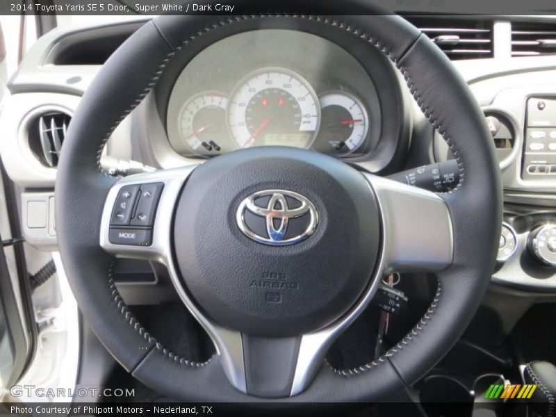  2014 Yaris SE 5 Door Steering Wheel