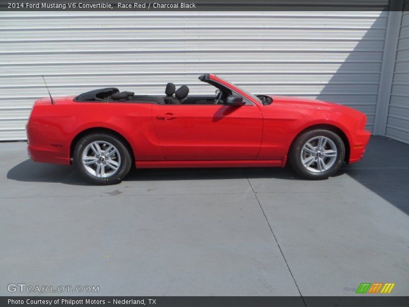 2014 Mustang V6 Convertible Race Red
