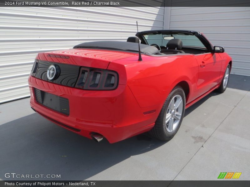 Race Red / Charcoal Black 2014 Ford Mustang V6 Convertible