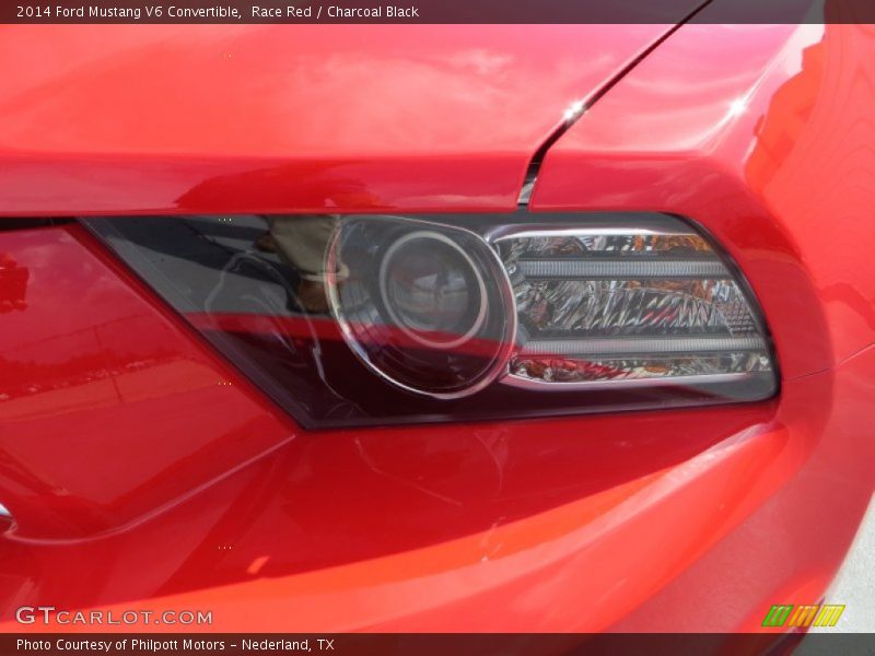 Race Red / Charcoal Black 2014 Ford Mustang V6 Convertible