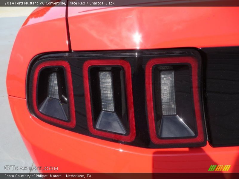 Race Red / Charcoal Black 2014 Ford Mustang V6 Convertible