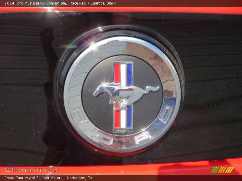 Race Red / Charcoal Black 2014 Ford Mustang V6 Convertible