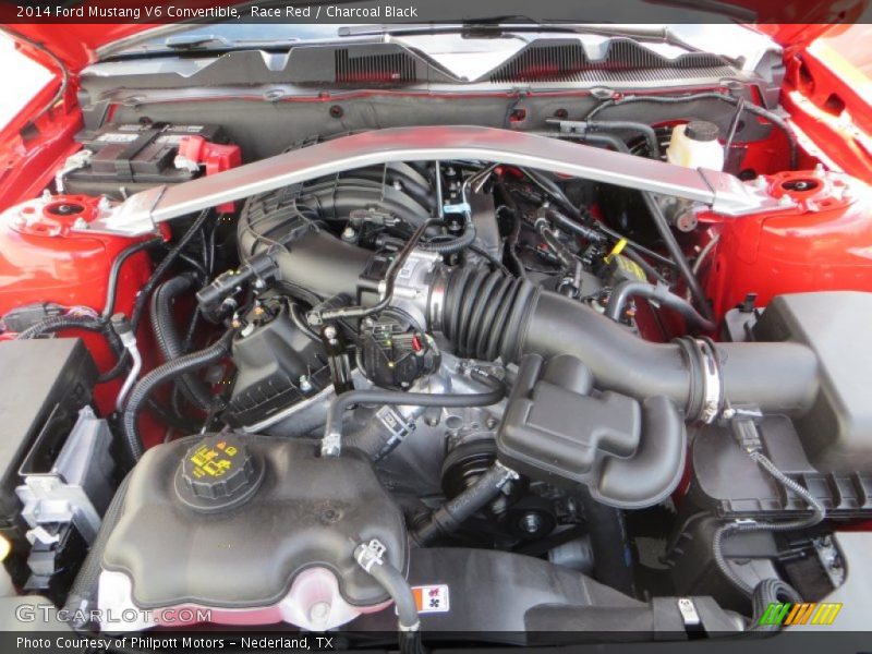  2014 Mustang V6 Convertible Engine - 3.7 Liter DOHC 24-Valve Ti-VCT V6