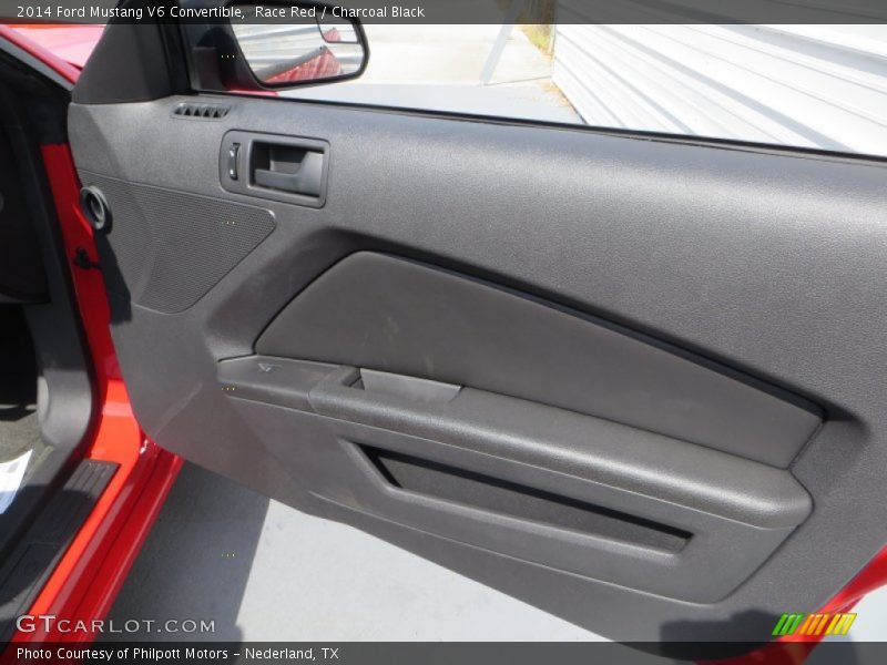 Race Red / Charcoal Black 2014 Ford Mustang V6 Convertible