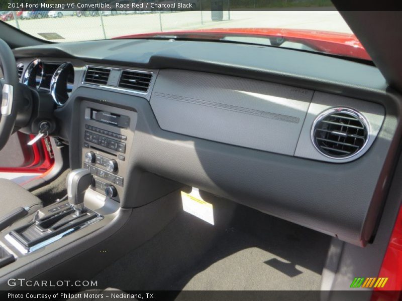 Race Red / Charcoal Black 2014 Ford Mustang V6 Convertible