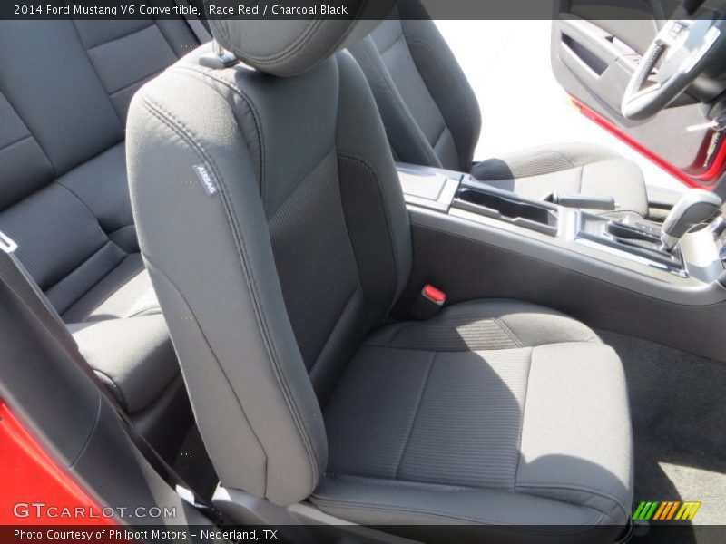 Race Red / Charcoal Black 2014 Ford Mustang V6 Convertible
