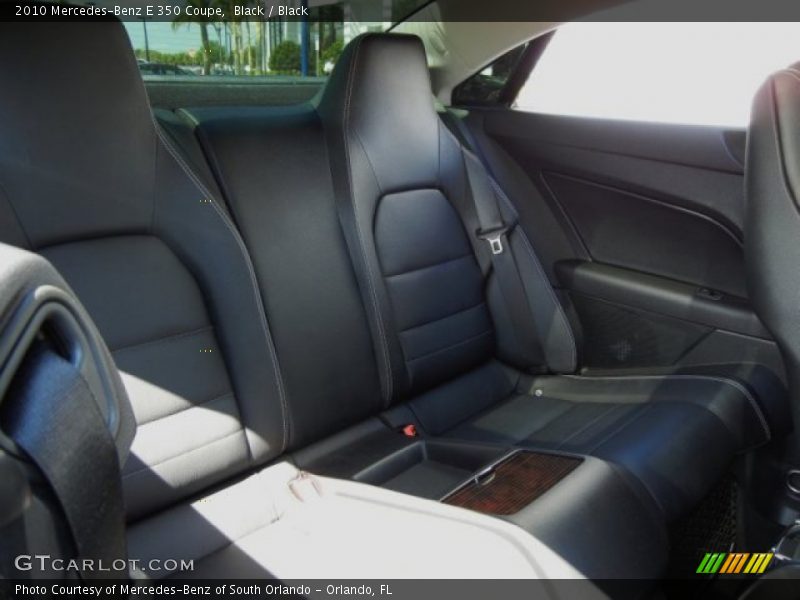 Black / Black 2010 Mercedes-Benz E 350 Coupe