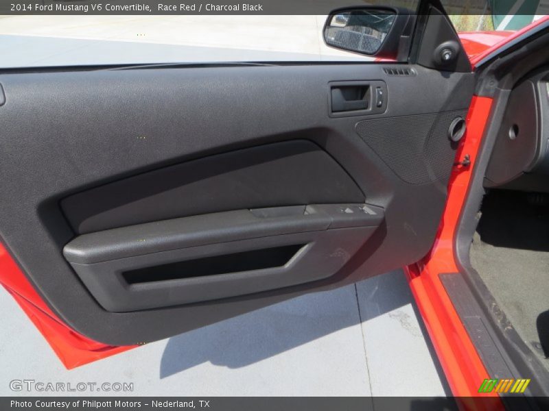 Race Red / Charcoal Black 2014 Ford Mustang V6 Convertible
