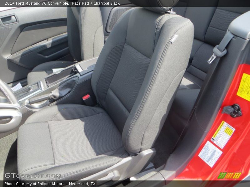 Race Red / Charcoal Black 2014 Ford Mustang V6 Convertible