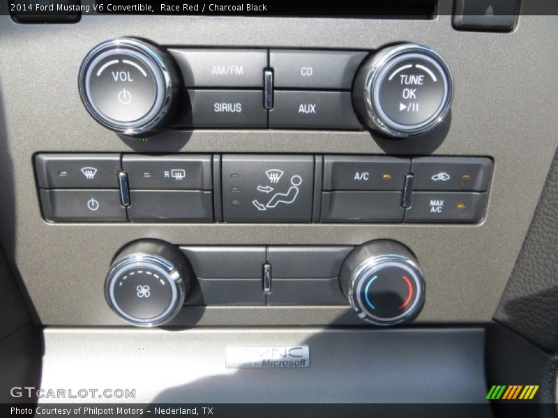 Race Red / Charcoal Black 2014 Ford Mustang V6 Convertible
