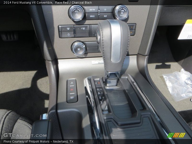 Race Red / Charcoal Black 2014 Ford Mustang V6 Convertible