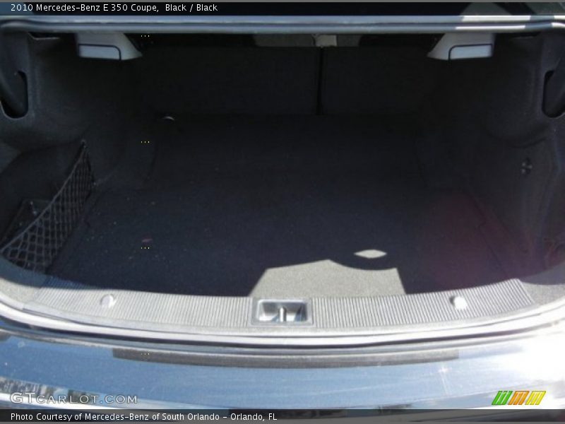 Black / Black 2010 Mercedes-Benz E 350 Coupe