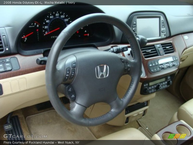 Mocha Metallic / Ivory 2008 Honda Odyssey EX-L