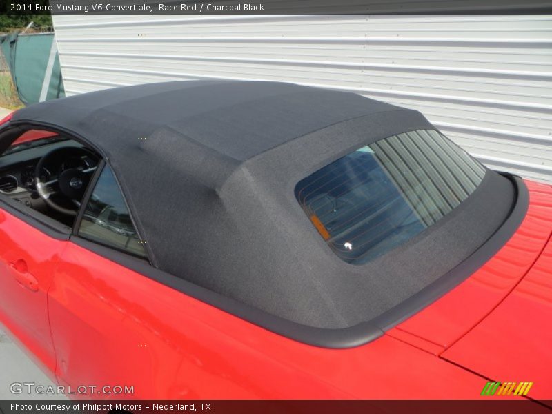 Race Red / Charcoal Black 2014 Ford Mustang V6 Convertible