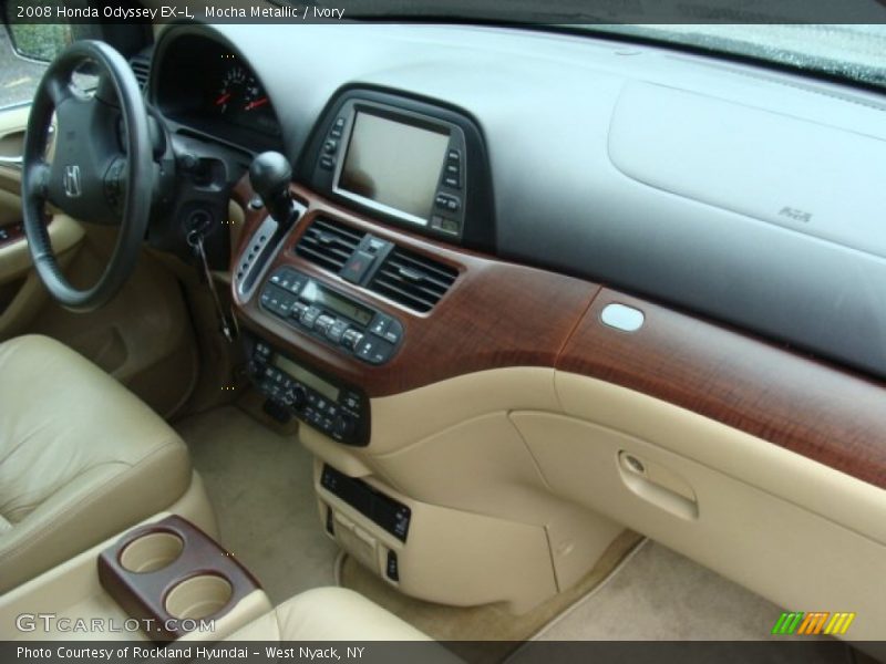 Mocha Metallic / Ivory 2008 Honda Odyssey EX-L