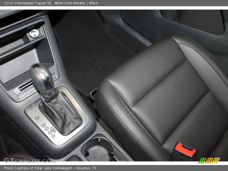 White Gold Metallic / Black 2013 Volkswagen Tiguan SE