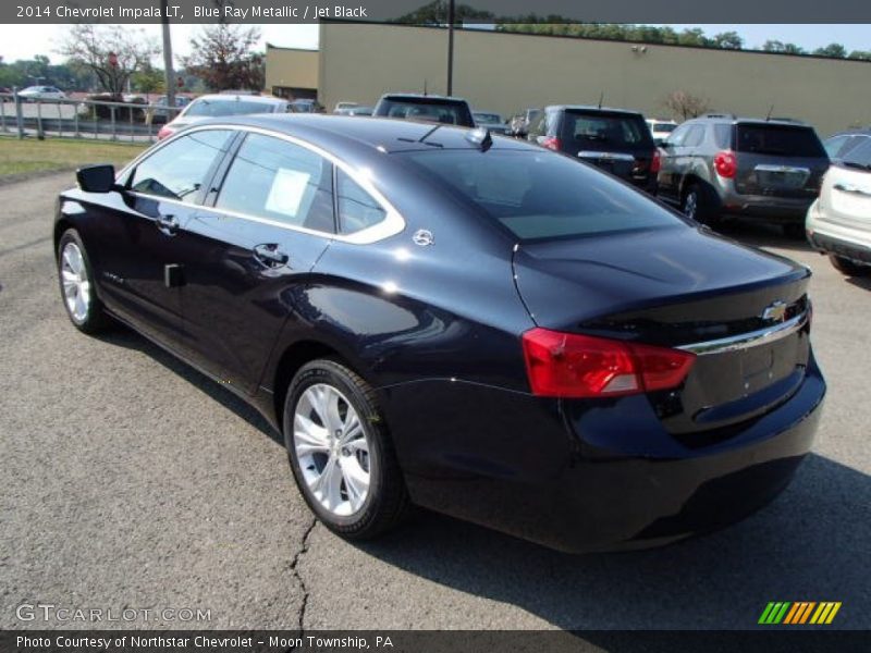 Blue Ray Metallic / Jet Black 2014 Chevrolet Impala LT