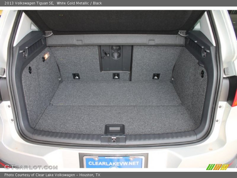 White Gold Metallic / Black 2013 Volkswagen Tiguan SE