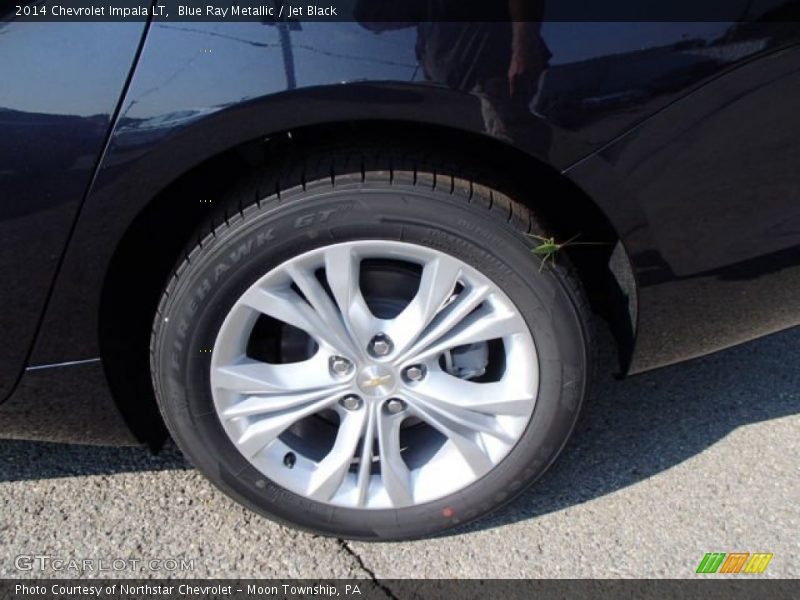 Blue Ray Metallic / Jet Black 2014 Chevrolet Impala LT
