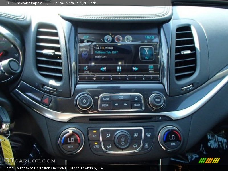 Blue Ray Metallic / Jet Black 2014 Chevrolet Impala LT