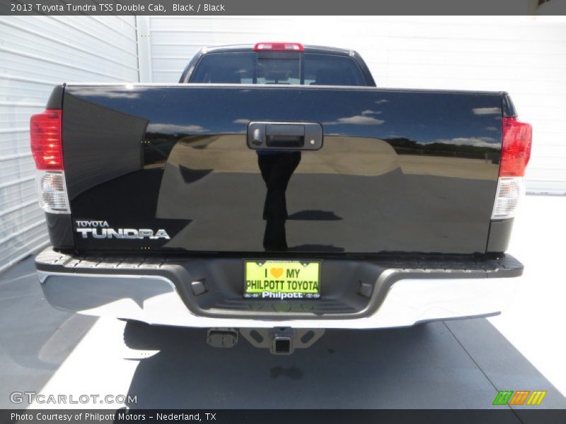 Black / Black 2013 Toyota Tundra TSS Double Cab