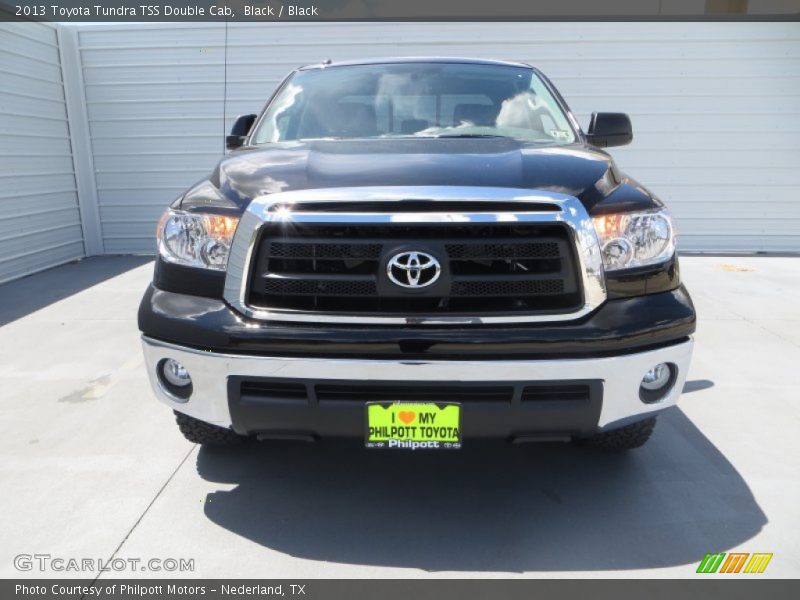 Black / Black 2013 Toyota Tundra TSS Double Cab