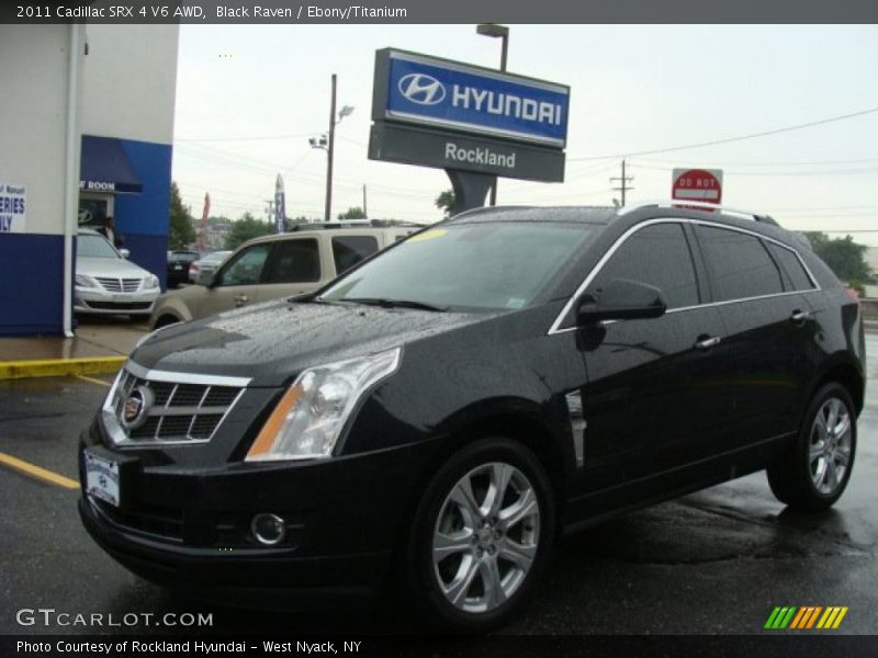 Black Raven / Ebony/Titanium 2011 Cadillac SRX 4 V6 AWD