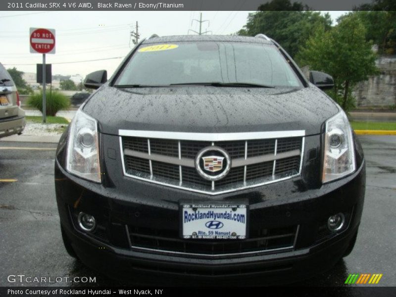 Black Raven / Ebony/Titanium 2011 Cadillac SRX 4 V6 AWD
