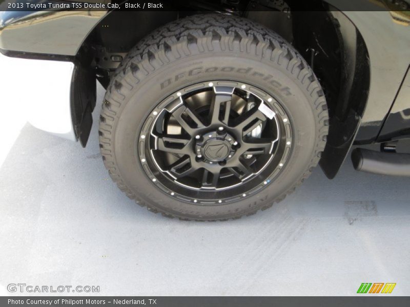 Black / Black 2013 Toyota Tundra TSS Double Cab