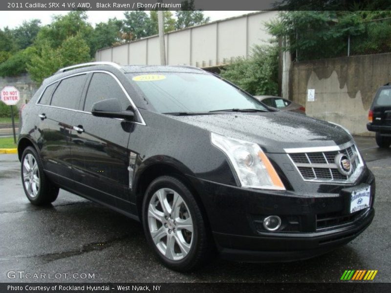 Black Raven / Ebony/Titanium 2011 Cadillac SRX 4 V6 AWD