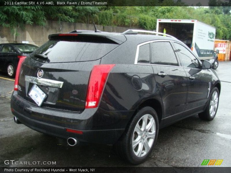 Black Raven / Ebony/Titanium 2011 Cadillac SRX 4 V6 AWD