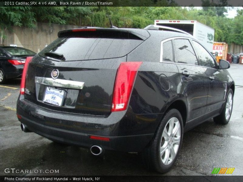 Black Raven / Ebony/Titanium 2011 Cadillac SRX 4 V6 AWD