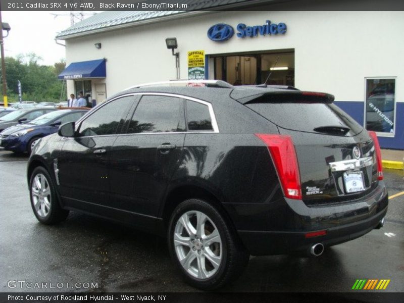 Black Raven / Ebony/Titanium 2011 Cadillac SRX 4 V6 AWD