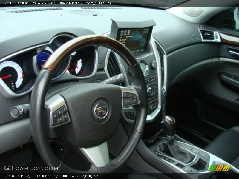 Black Raven / Ebony/Titanium 2011 Cadillac SRX 4 V6 AWD