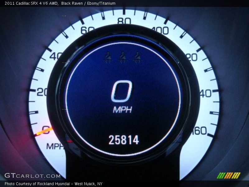Black Raven / Ebony/Titanium 2011 Cadillac SRX 4 V6 AWD