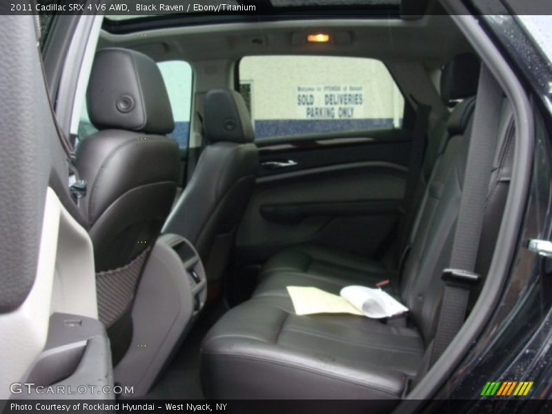 Black Raven / Ebony/Titanium 2011 Cadillac SRX 4 V6 AWD