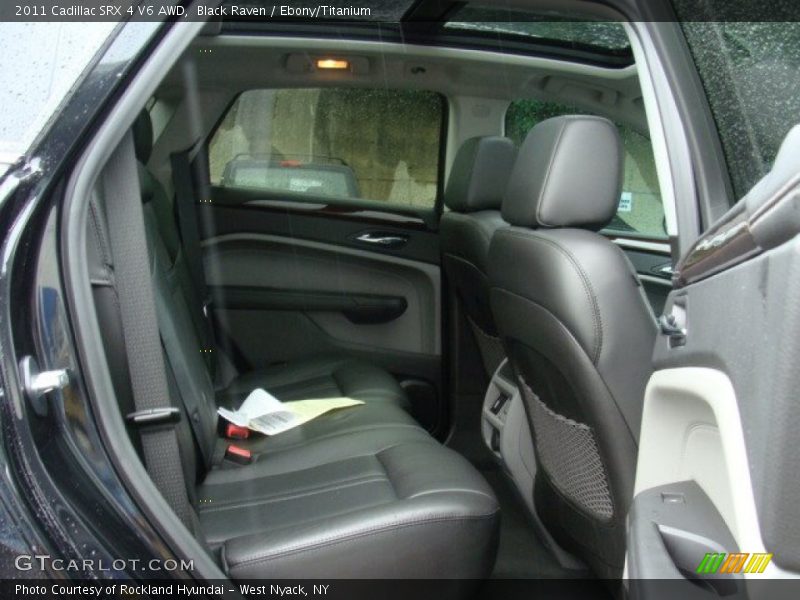 Black Raven / Ebony/Titanium 2011 Cadillac SRX 4 V6 AWD
