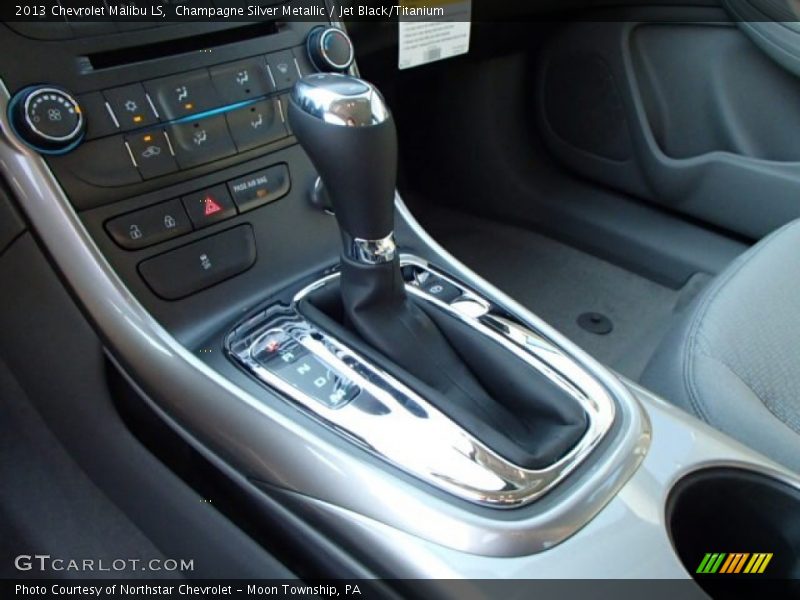 Champagne Silver Metallic / Jet Black/Titanium 2013 Chevrolet Malibu LS