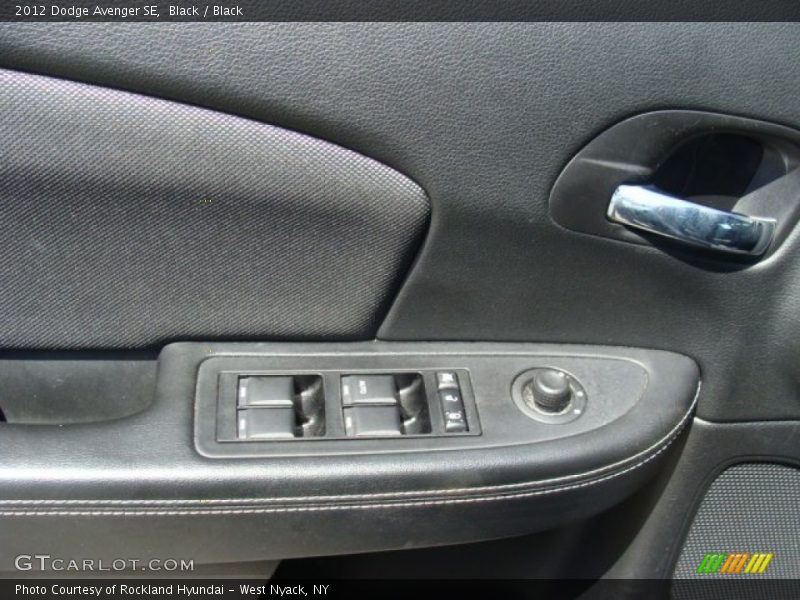 Black / Black 2012 Dodge Avenger SE