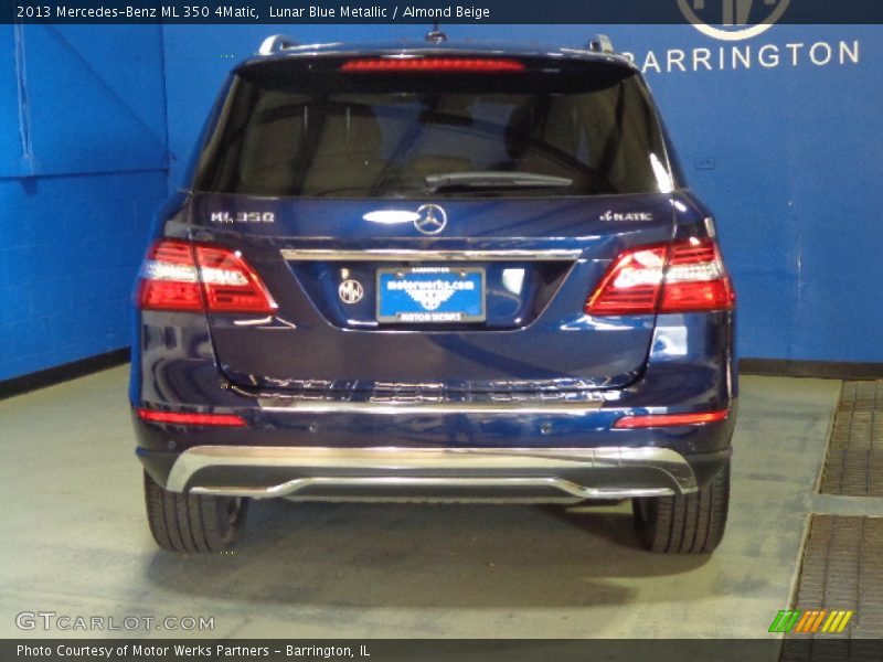Lunar Blue Metallic / Almond Beige 2013 Mercedes-Benz ML 350 4Matic