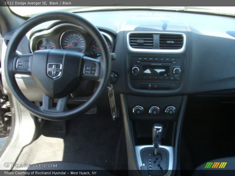 Black / Black 2012 Dodge Avenger SE