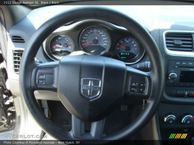 Black / Black 2012 Dodge Avenger SE