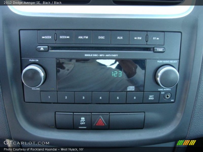 Black / Black 2012 Dodge Avenger SE