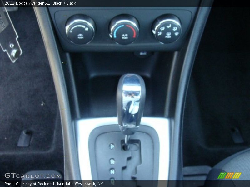 Black / Black 2012 Dodge Avenger SE