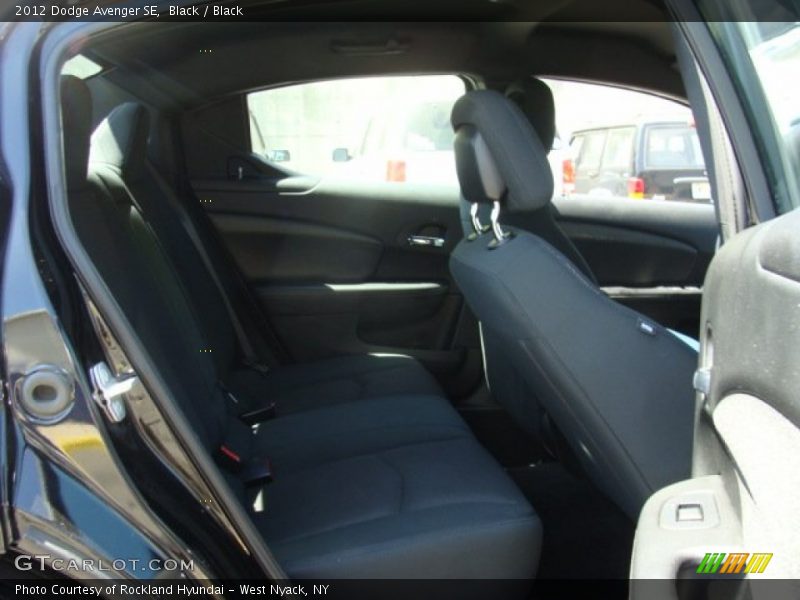 Black / Black 2012 Dodge Avenger SE