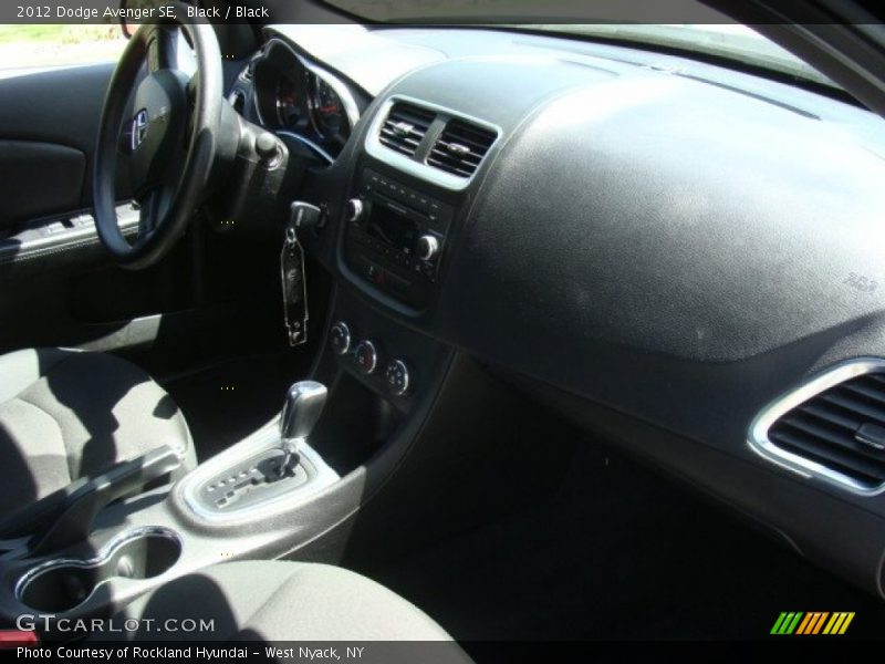 Black / Black 2012 Dodge Avenger SE