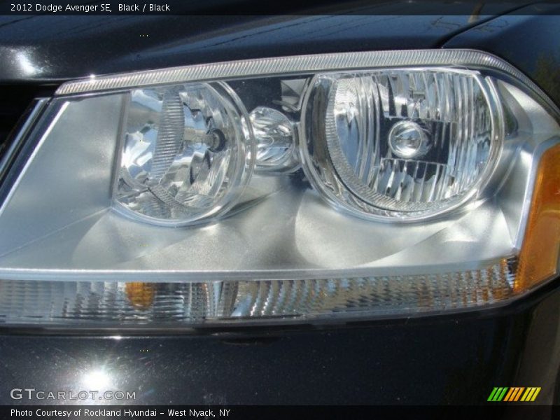 Black / Black 2012 Dodge Avenger SE