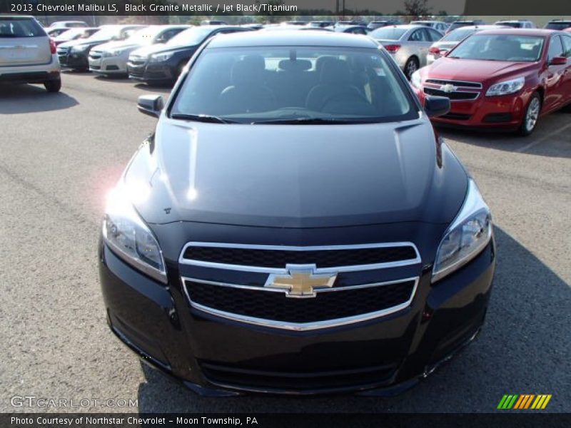 Black Granite Metallic / Jet Black/Titanium 2013 Chevrolet Malibu LS